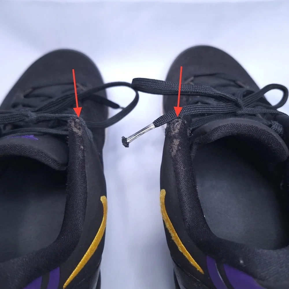 Nike Kobe 8 Protro Lakers Away Black Gold FN0266-002‎ Youth 7Y Women 8.5 EUR 40